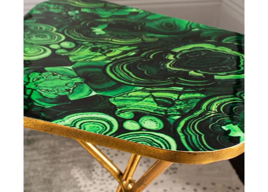 Safavieh Zamara Faux Agate Side Table