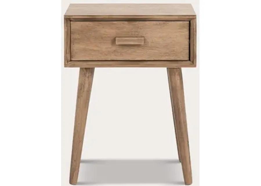 Safavieh Lyle 1-Drawer Side Table - Antique White