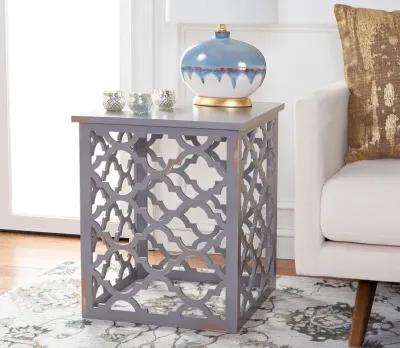 Safavieh Lonny End Table - Distressed White