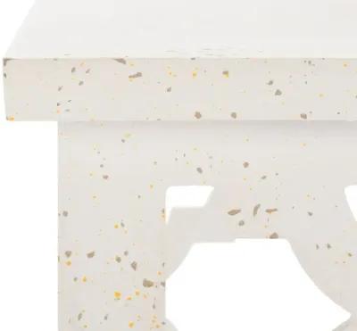 Safavieh Lonny End Table - Distressed White