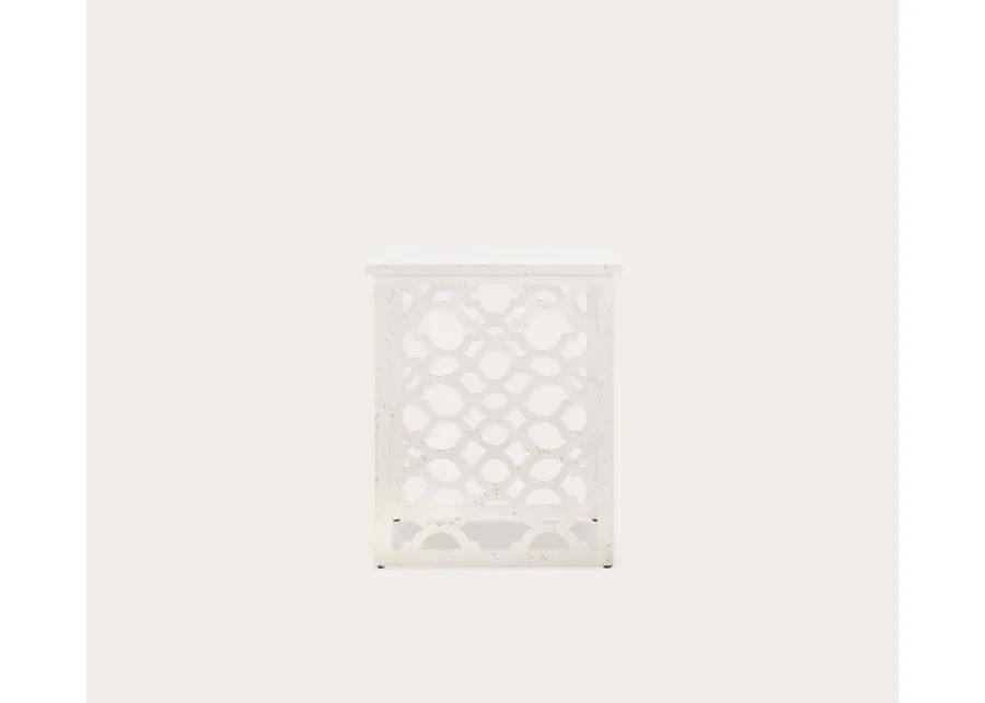 Safavieh Lonny End Table - Distressed White