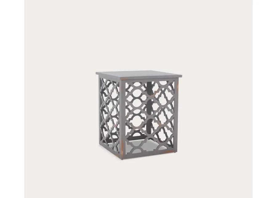 Safavieh Lonny End Table - Distressed White