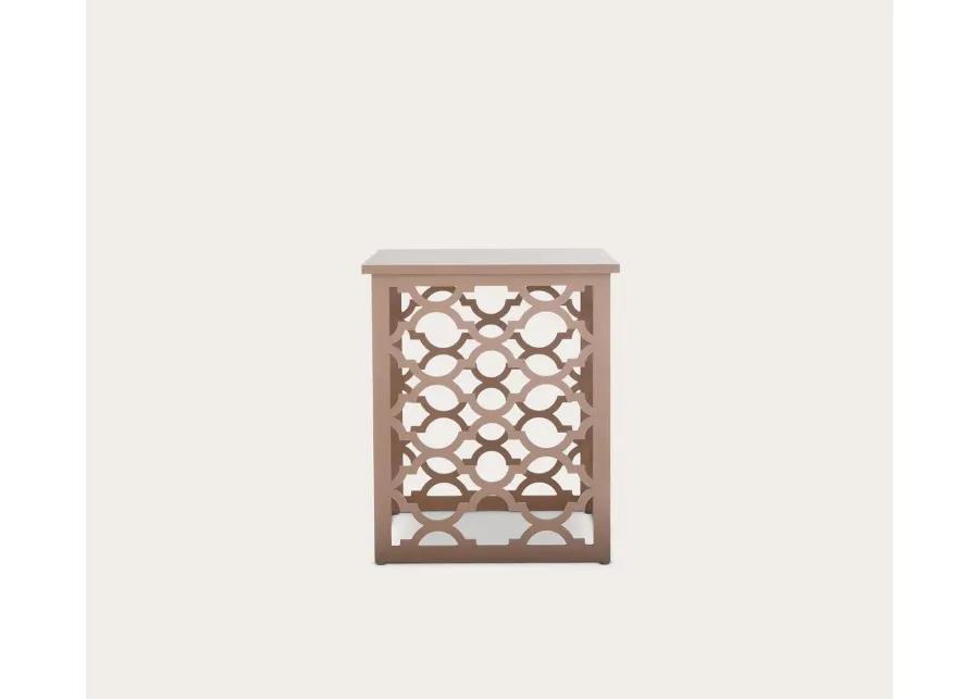 Safavieh Lonny End Table - Distressed White