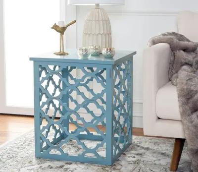 Safavieh Lonny End Table - Distressed White