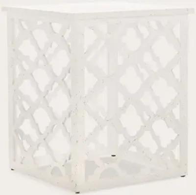 Safavieh Lonny End Table - Distressed White