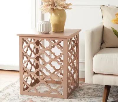 Safavieh Lonny End Table - Distressed White