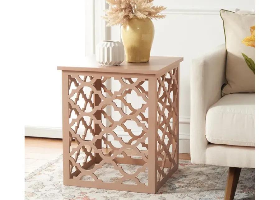 Safavieh Lonny End Table - Distressed White