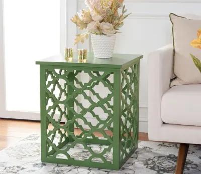 Safavieh Lonny End Table - Distressed White