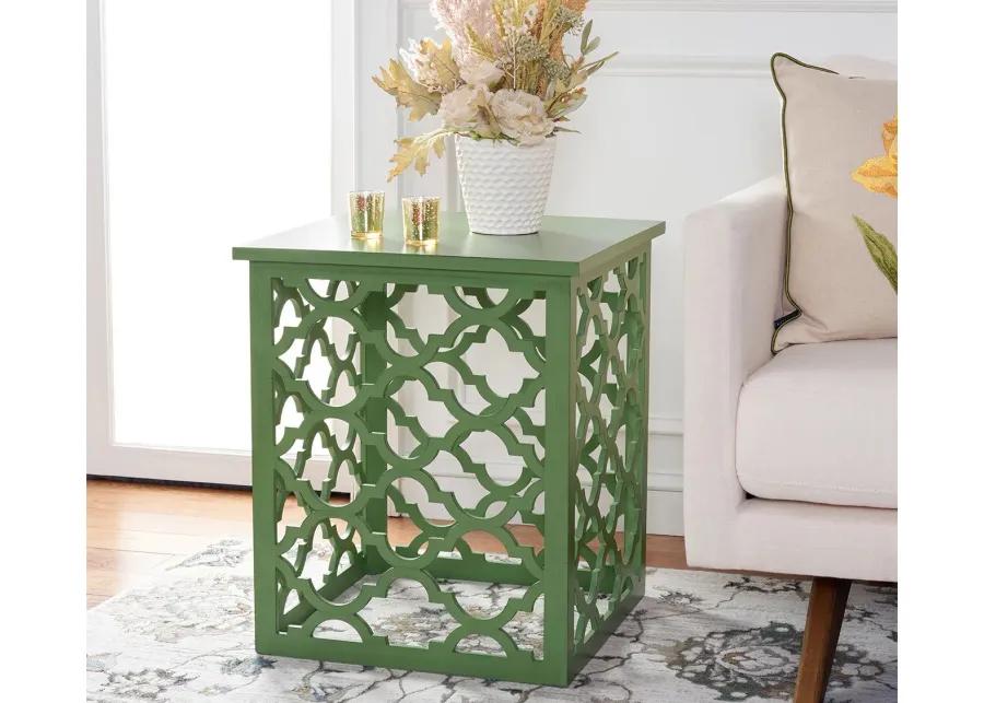 Safavieh Lonny End Table - Distressed White