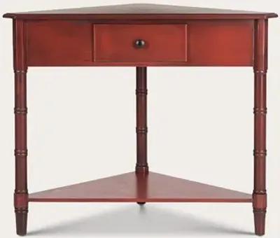 Safavieh Gomez Corner Table - Red