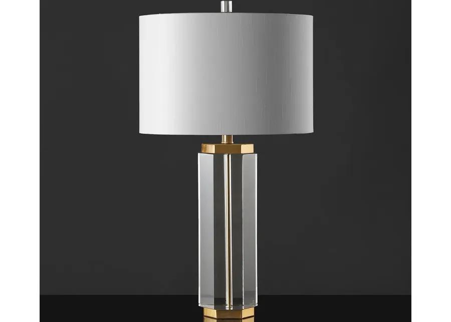 Safavieh Roshan Crystal Table Lamp Handcrafted