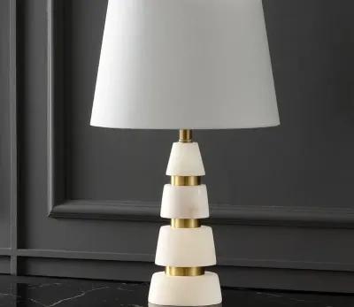 Safavieh Zhang Alabaster Table Lamp - White