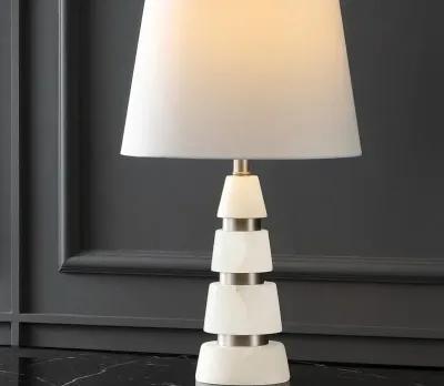 Safavieh Zhang Alabaster Table Lamp - White