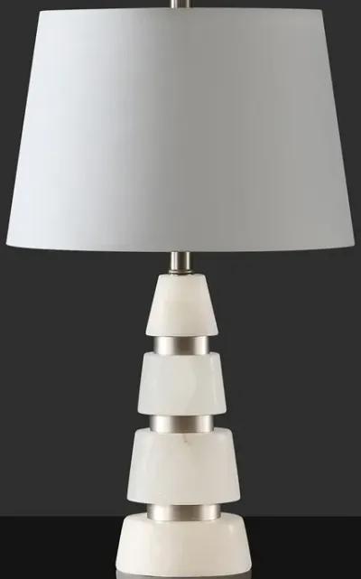 Safavieh Zhang Alabaster Table Lamp - White