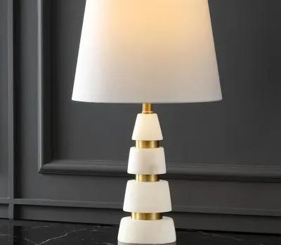 Safavieh Zhang Alabaster Table Lamp - White