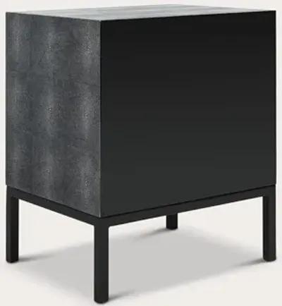 Safavieh Camden Faux Shagreen Nightstand - Natural