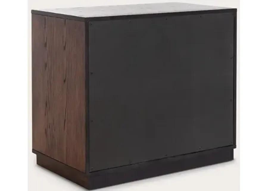 Safavieh Mallory 3-Drawer Nightstand - Dark Brown