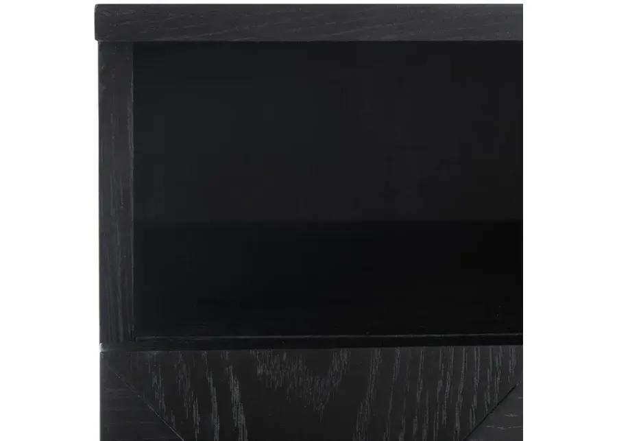 Safavieh Patty 2-Drawer Nightstand - Black