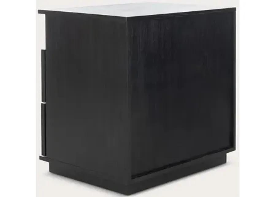 Safavieh Patty 2-Drawer Nightstand - Black