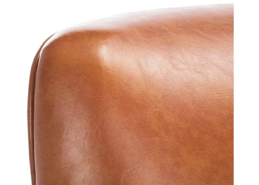 Safavieh Levin Accent Chair - Cognac