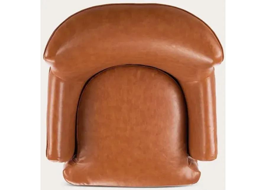 Safavieh Levin Accent Chair - Cognac