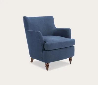 Safavieh Levin Accent Chair - Navy