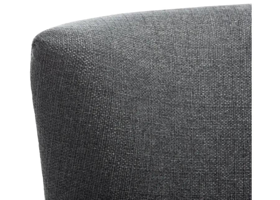 Safavieh Delfino Accent Chair - Dark Grey