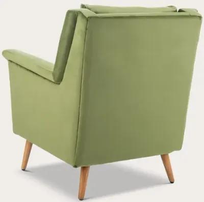 Safavieh Astrid Mid Century Armchair - Olive