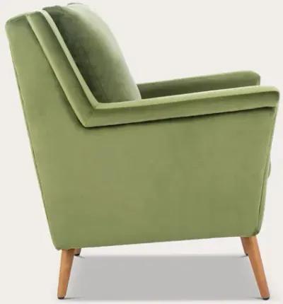 Safavieh Astrid Mid Century Armchair - Olive