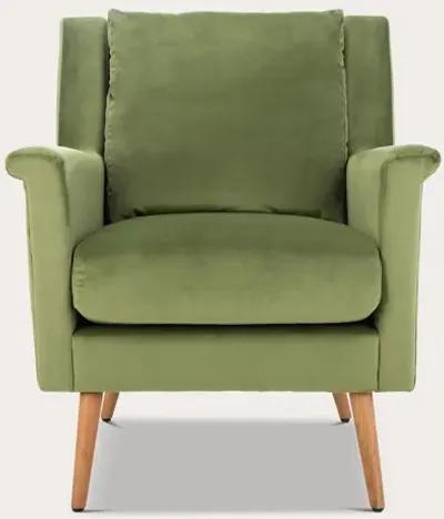 Safavieh Astrid Mid Century Armchair - Olive