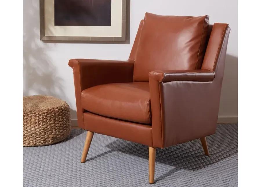 Safavieh Astrid Mid Century Armchair - Stone