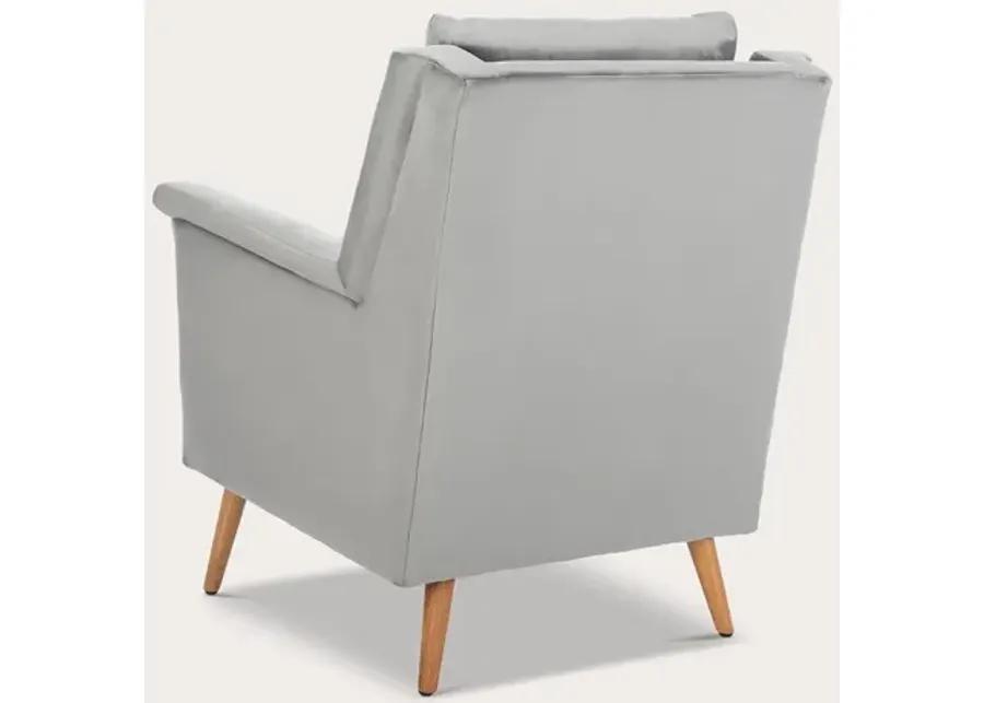 Safavieh Astrid Mid Century Armchair - Stone