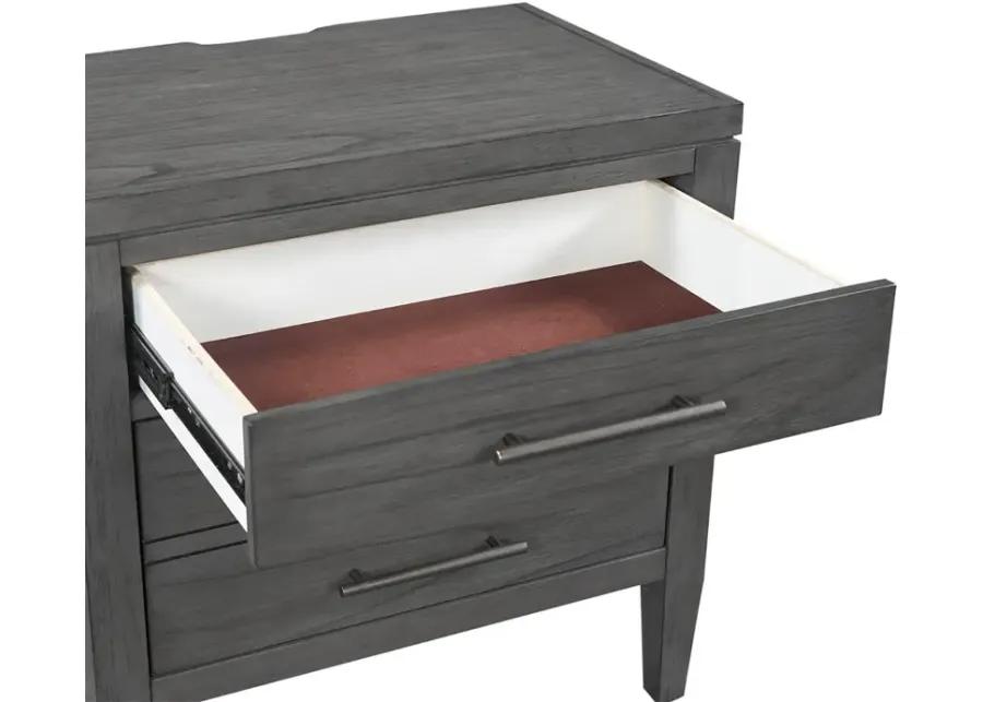 Aspen Home Preston 2-Drawer Nightstand