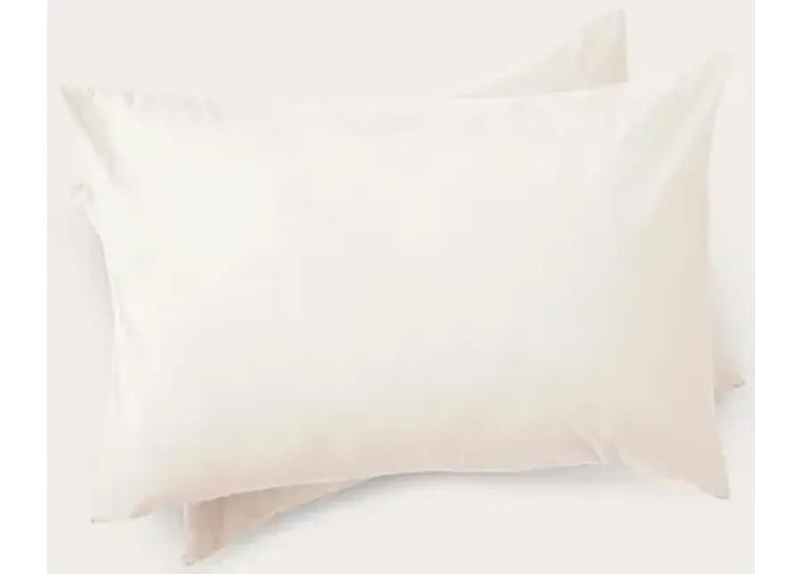 Dr. Weil by PureCare Dr. Weil Garment Washed Percale Pillow Shams - Ochre - Queen