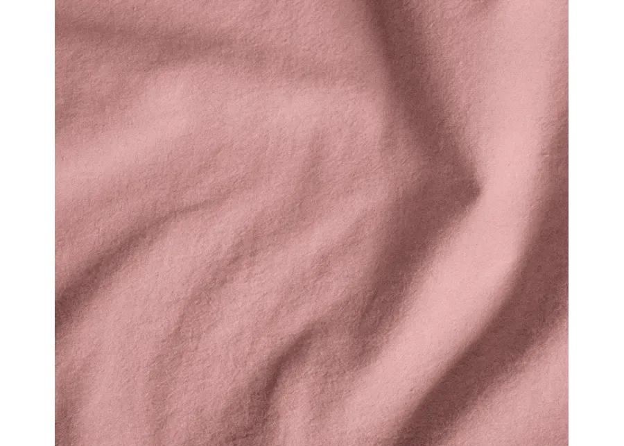 Dr. Weil by PureCare Dr. Weil Garment Washed Percale Pillow Shams - Pink Sandstone - Euro