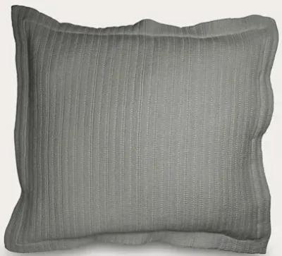 Dr. Weil by PureCare Dr. Weil Ridgeback Pillow Sham Handcrafted - Ecru - King