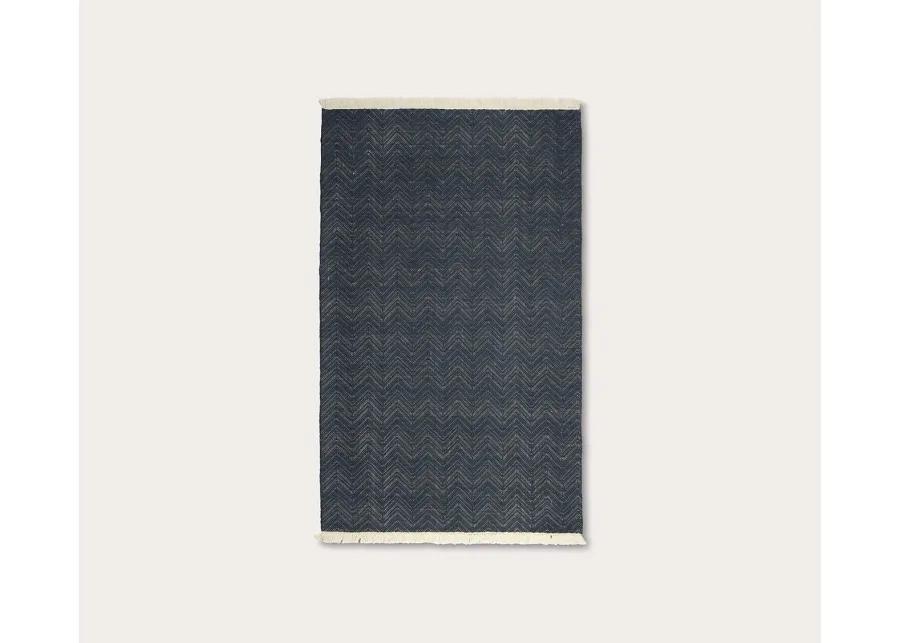 Villa by Classic Home Augusta Navy Area Rug