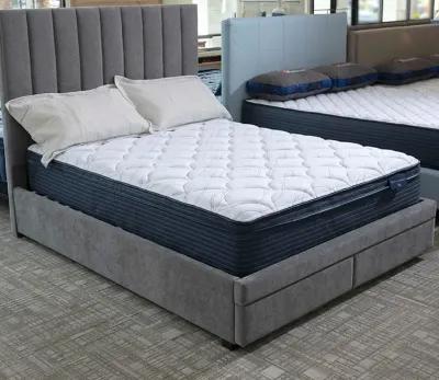 CM Home Kemper Storage Bed - Oyster - King