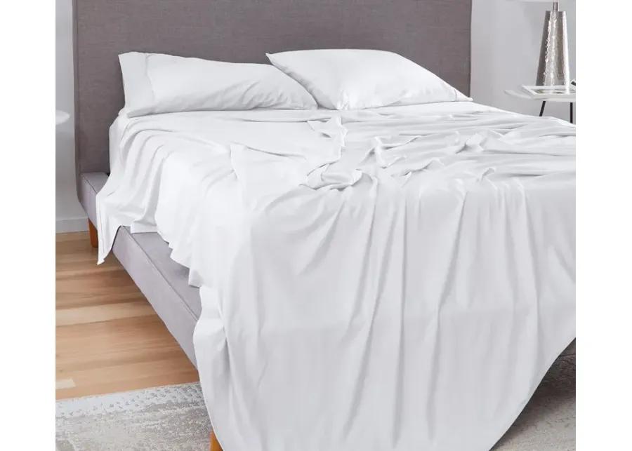 Bedgear Hyper-Cotton Sheet Set - Bright White - Split California King