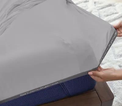 Bedgear Hyper-Linen Sheet Set - Light Grey - Split King