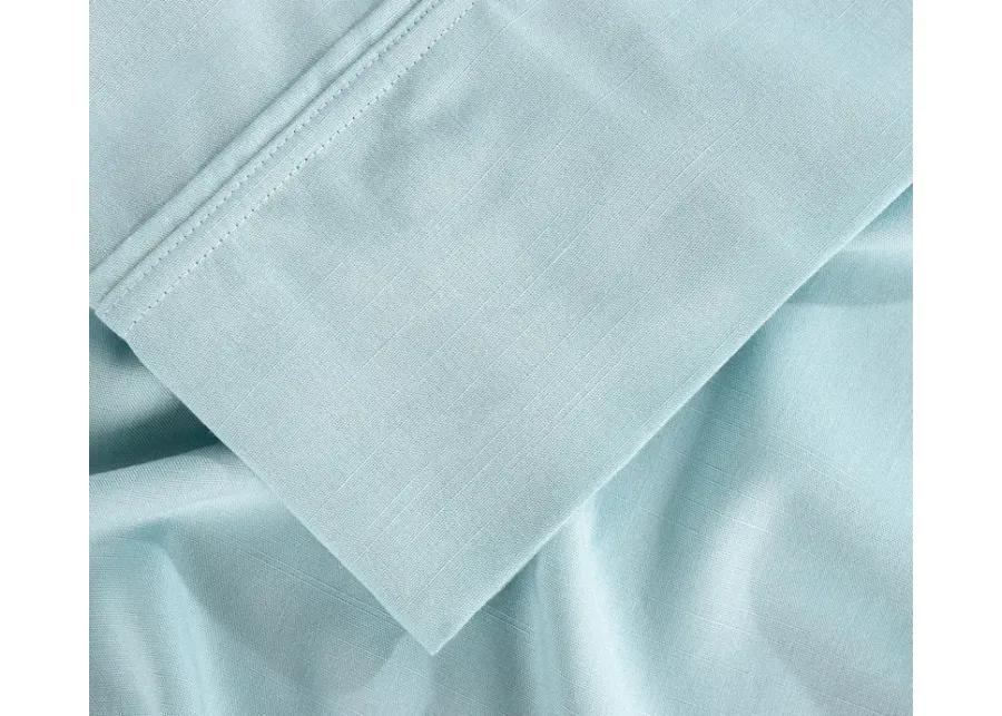 Bedgear Hyper-Linen Sheet Set - Misty Blue - King