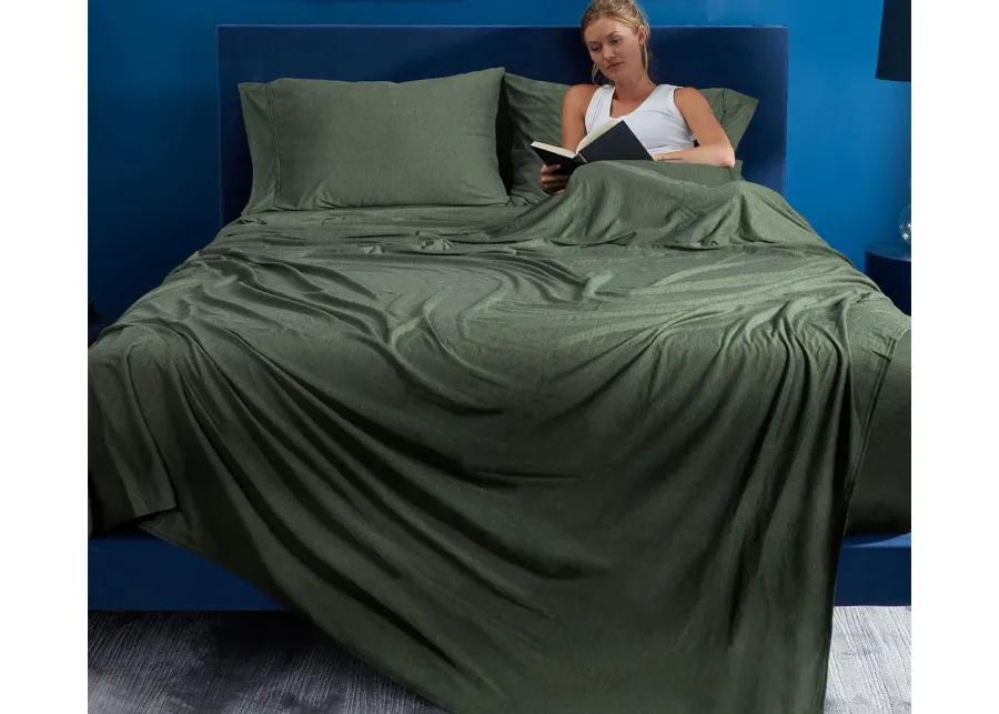 Bedgear Hyper-Wool Sheet Set - Forest Green - Split King/Cal King