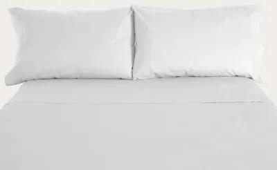 Sleep & Beyond Organic Cotton Sateen Sheet Set - Classic Ivory - Twin