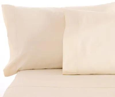 Sleep & Beyond Organic Cotton Sateen Sheet Set - Classic Ivory - Twin