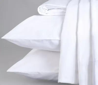 Sleep & Beyond Organic Cotton Percale Sheet Set - Classic Ivory - Twin