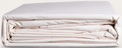 Sleep & Beyond Organic Cotton Percale Sheet Set - Classic Ivory - Twin