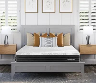 Bed in a Box Thomasville Franklin 10.5'' Foam Medium Plush Hybrid Mattress - Queen