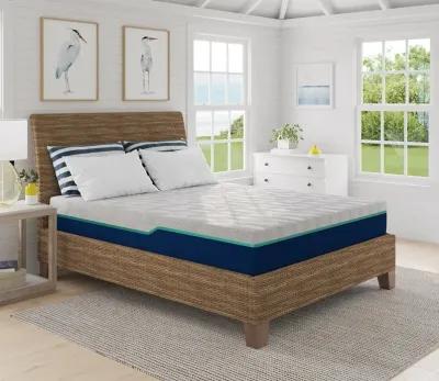 Bed in a Box Nautica Enthuse 10'' Medium Firm Hybrid Mattress - Twin XL