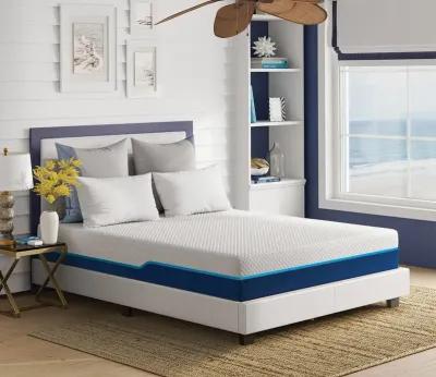 Bed in a Box Nautica Energize 12'' Medium Firm Hybrid Mattress - Twin XL