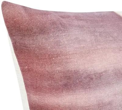 Villa by Classic Home Brack Sangria Red Chestnut Throw Pillow